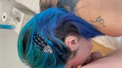 FlirtynDirty: Big Titty Goth Girl Katt Is Very Shy but Likes...