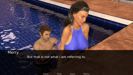 Johannes Gaming: Proiect soție sexy, învățând să înoate