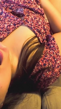 Home Alone Masturbating on the Sofa