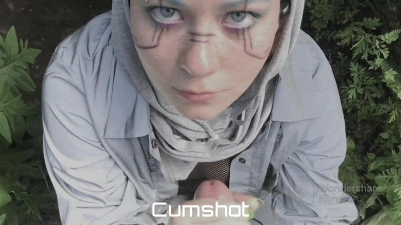 Vilu_and_Mi: Cyberpunk vilu vilu vidish lagi asik nyepong kontol