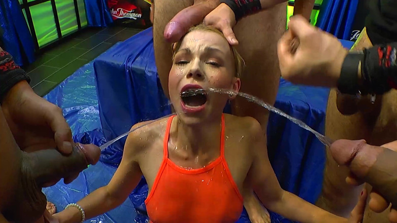 German Hardcore Gangbang: Ggg - Sperm Shower Special