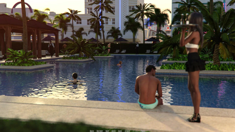 3D Cartoon Porn: Domino Beach 1 - John salva la vita di un uomo nella...