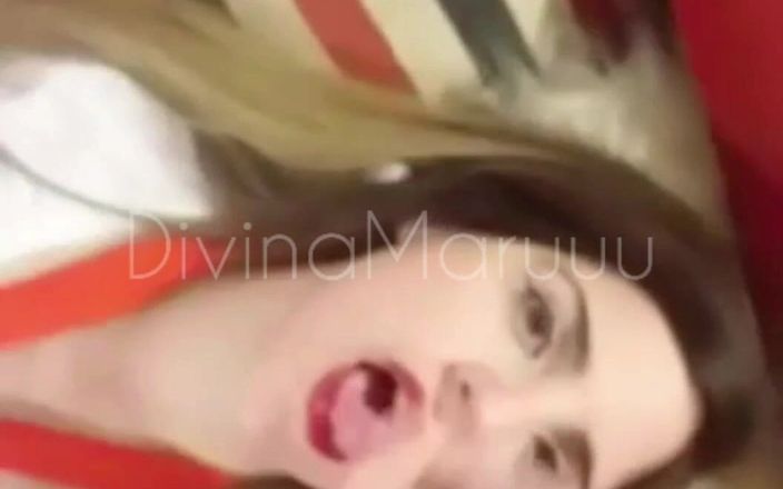 DivinaMaruuu: Divinamaruuu - video casero dando su culo y tragándose todo el...
