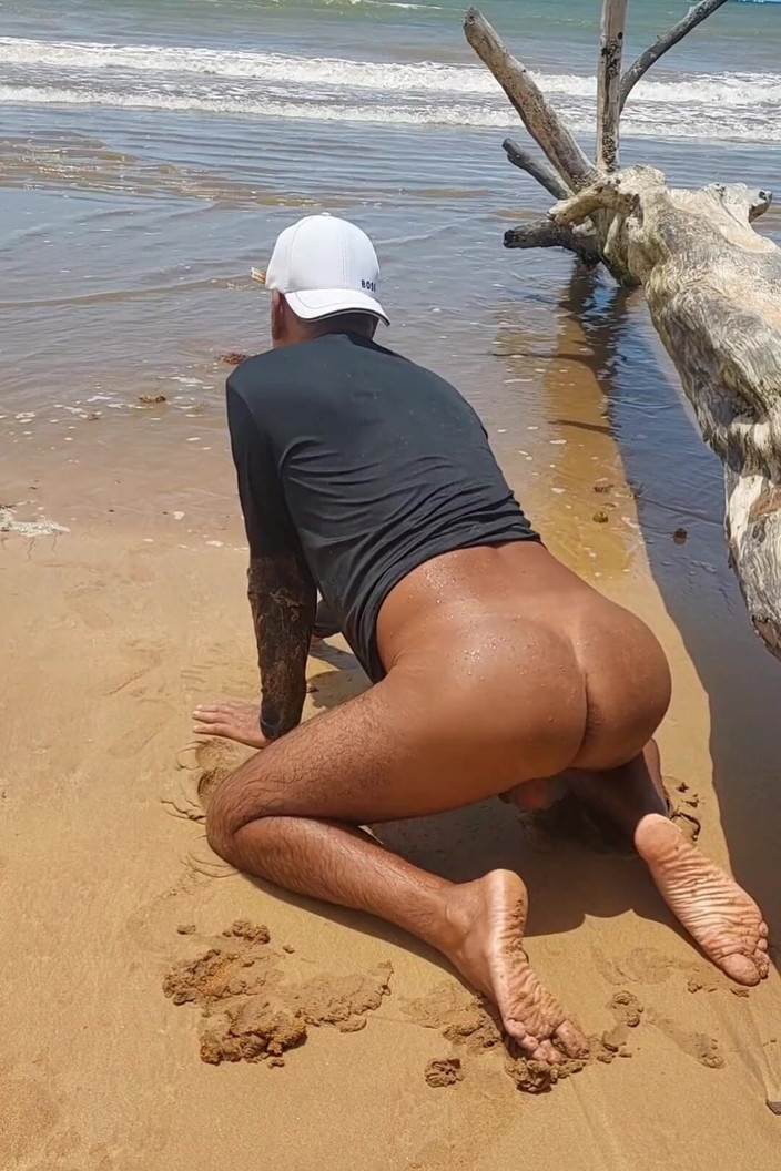 Ladysilvas: Ladysilva Naga na plaży naprawdę chcę gorąco na plaży