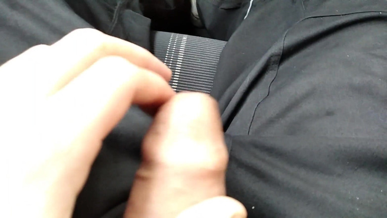 Elvissc: Lelaki miang melekat jarinya dan bermain dengan foreskin, berakhir dengan...