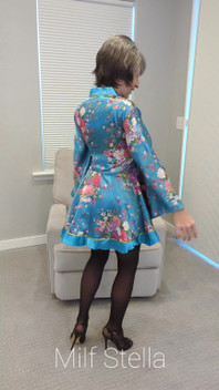 Sadie's Pretty Blue Robe