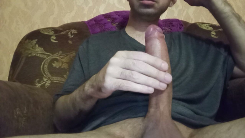 Alex Metallov: Horny Guy Jerking His Cock for You. Enjoy It