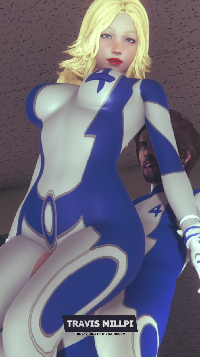TravisMillpi: Onzichtbare vrouw wordt geneukt met elastische lul 2