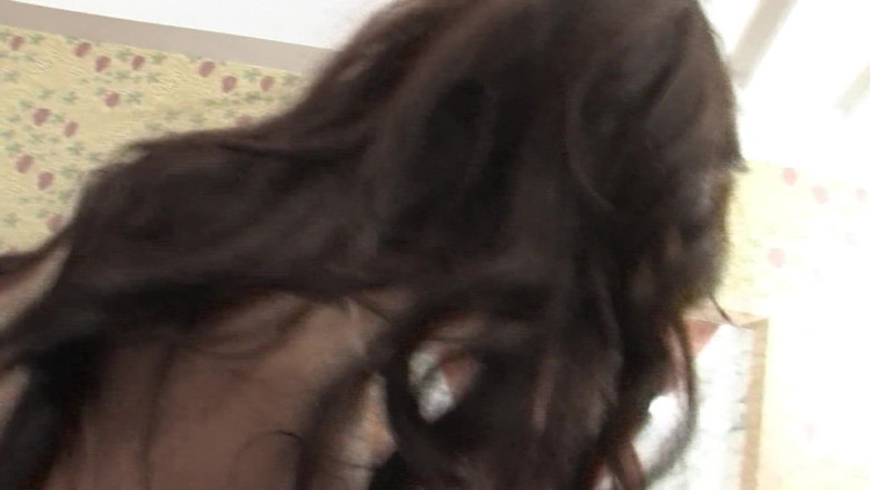 Asian X: Big hairy girl gets fucked in both holes after clit...
