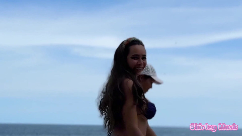 Shirley Musk: Forbidden Dreams.busty Latina Fucked Outdoors on the Beach