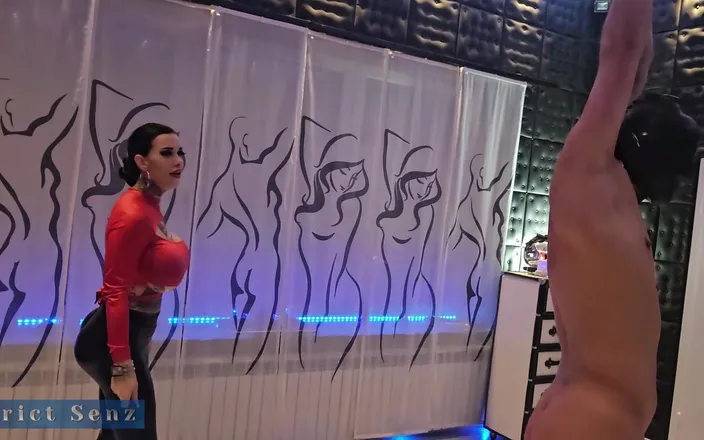 Strict Senz: Miss Alessa Milano Aufgezogen, Abgestraft, Ausgepeitscht Part 1