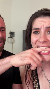 Ziva Bites Romans Fingers 4K