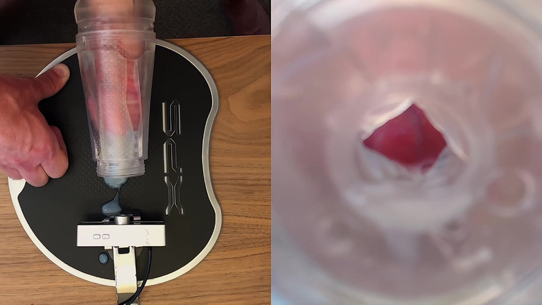 NakedFoxx: Futai cu cameră dublă lanternă și orgasm intens: în interiorul unei explozii...