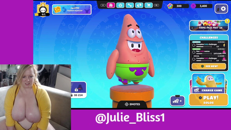 Julie Bliss: Осенний мужики - геймерша - Livegaming