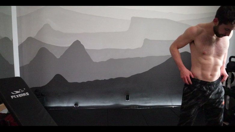 Jay Stroke: I Work Out Wearing a Pair of Underwear for a...