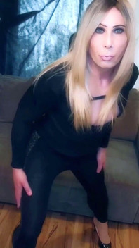 Sexy Hot Blonde MILF Dani Dance and Strips for You