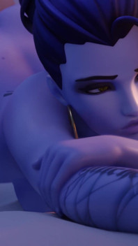 Vedova di overwatch - la missione cecchino non è riuscita a causa di un grosso cazzo - Pecorina e jack-o posano un gran culo scopata 3d