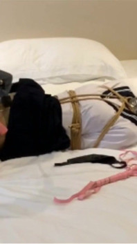 Junior Step Sister's Initial Experience of Bondage