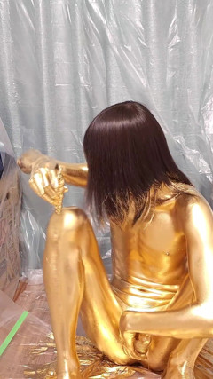 Gold Body Paint
