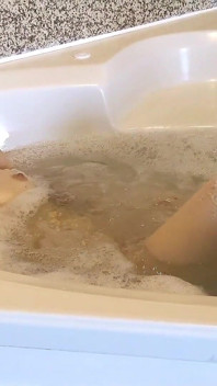 Asian Beauty Takes a Bubble Bath Starring Alexandria Wu
