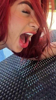 Hardcore Outdoor Sex at the Resort with the Bigdicked Waiter - Dani Clark & Alejandra Palacios