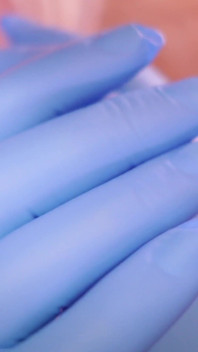 2 Layers of Fetish Nurse Medical Gloves. Arya Grander. Asmr No Nude Video.