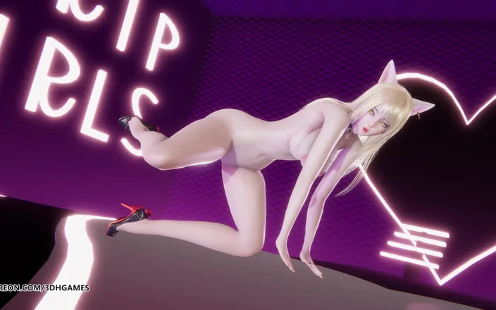 3D-Hentai Games: [mmd] 4l (4ladies) - Move Ahri Sexy Naked Dance League of Legends Hentai...