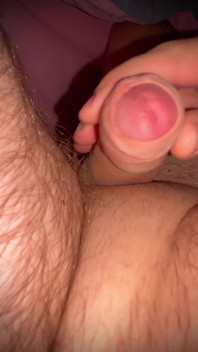 Lazy Cumshot Before Bed.