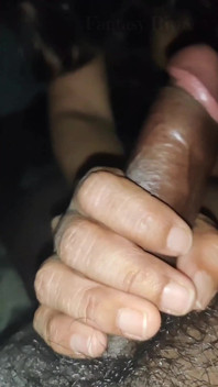 Riya Takes Big Dick Blowjob at Night
