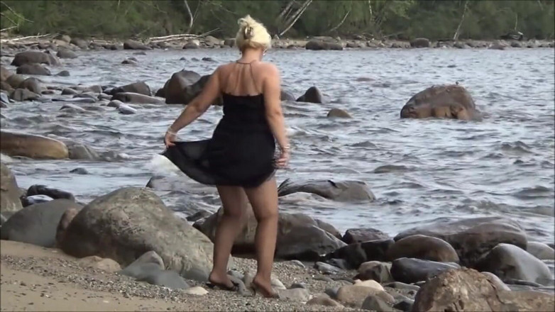 Nylon-Heels: Obchodní styl na procházce