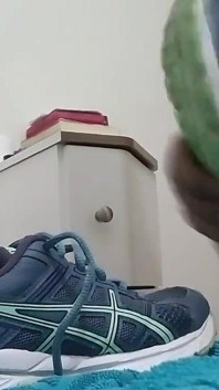 Fuck and Cum in Asics of My Wife