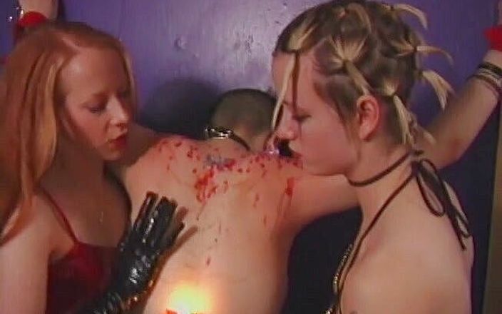 Erotic Female Domination: Two young fetish girls are about to be dominated