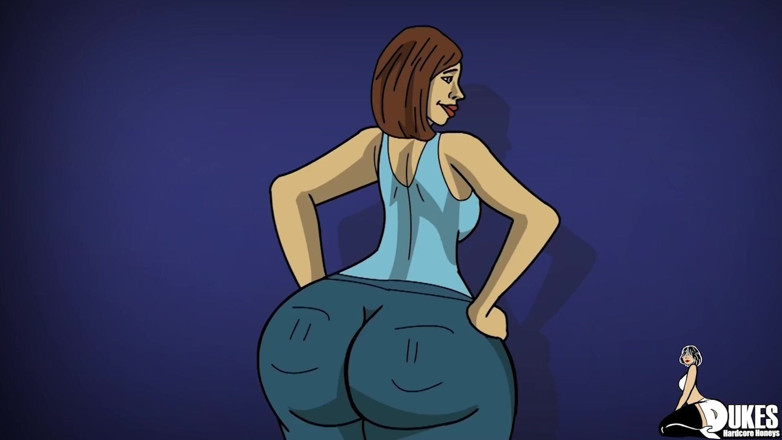 Dukes Hardcore Honeys: มิลฟ์ตูดใหญ่โดนอัดปากแล้วเย็ด
