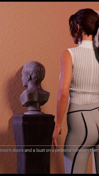 Croft Adventures Gioco Hentai Parodia Ep.5 Lara trova un gloryhole con un grosso cazzo nero!