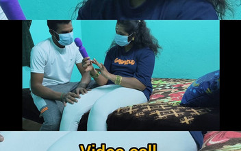 Tamilponnuj: Eigengemaakt vrouw en vriend sexy moment