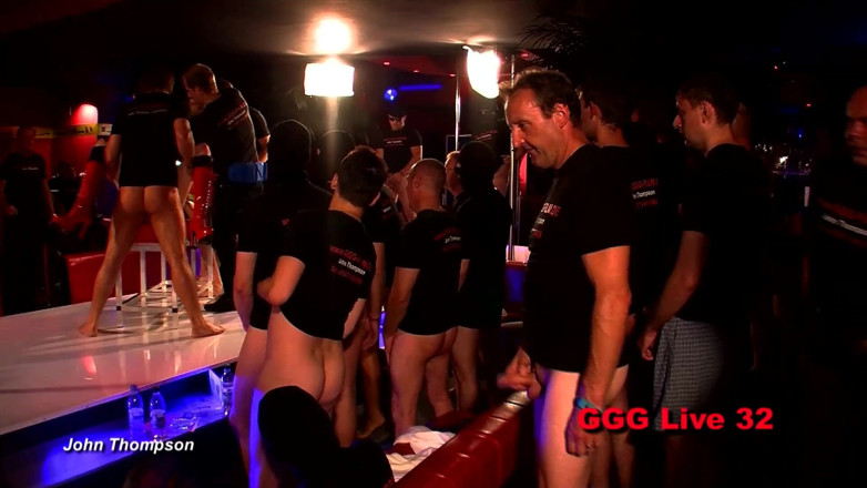 Real Porn Amateur: Making of Ggg Gangbang Bukkake Film John Thompson