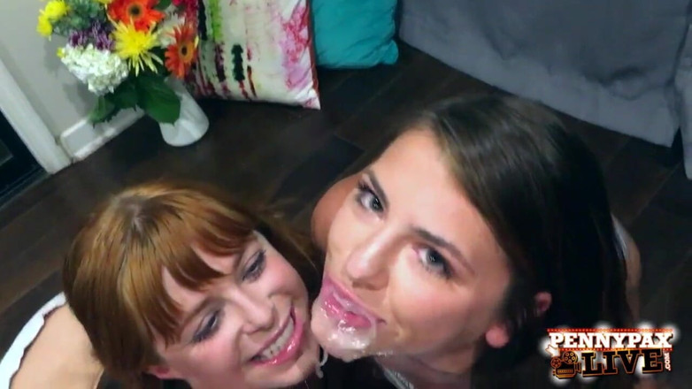 Penny Pax: Penny condivide il cazzo con adriana Chechik