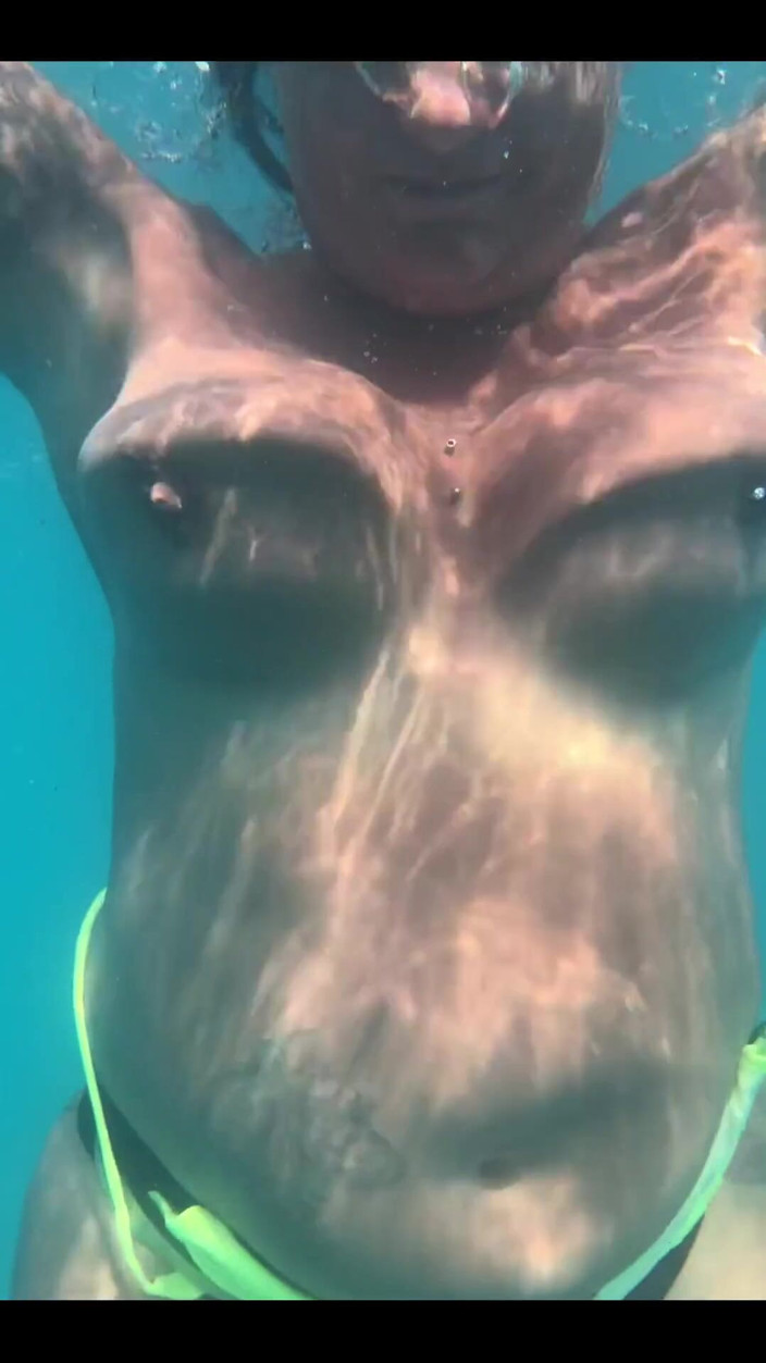 Cheyenne Rose 80: Some Underwater Nudity From My Hols in Turkey X