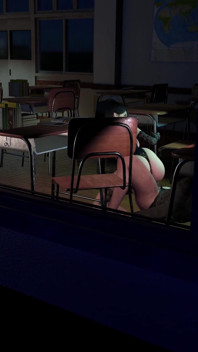 3D Wielkie cycki Dziwka College zerżnięta przez swojego starego nauczyciela