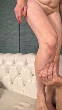 Old Lady Over 70 Gets Her Ass Broken