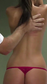 Caprice4 Spanking Machine - Bare Back Whipping
