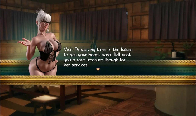 Dirty GamesXxX: Le trésor de Nadia : elle s'est fait prendre au milieu...