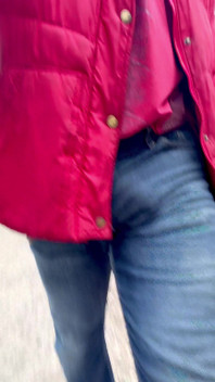 Out Walking Commando and the Monster Inside My Jeans Is Bulging Out