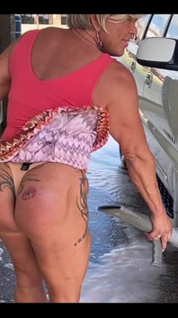 A Little Flashing at the Carwash