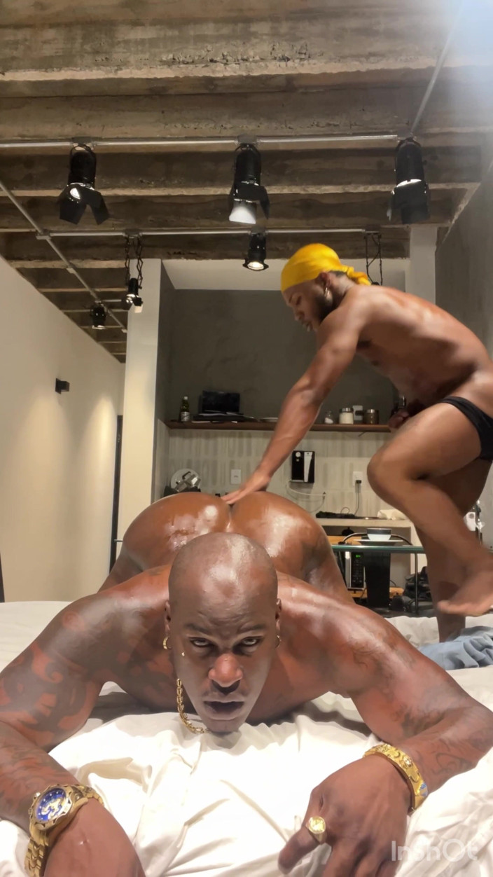 DADDYBLACKXXX: Big Black Older Man Fucking Younger Black