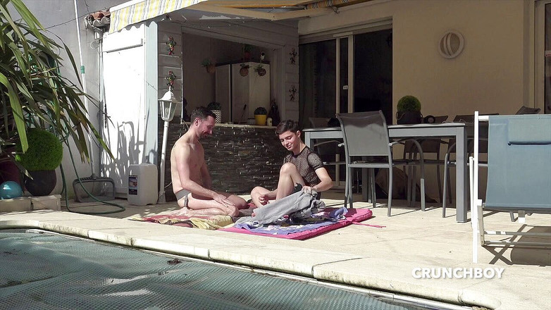 Hot guys from France: Draußen mit jimy von Twink gefickt, 18 jahre