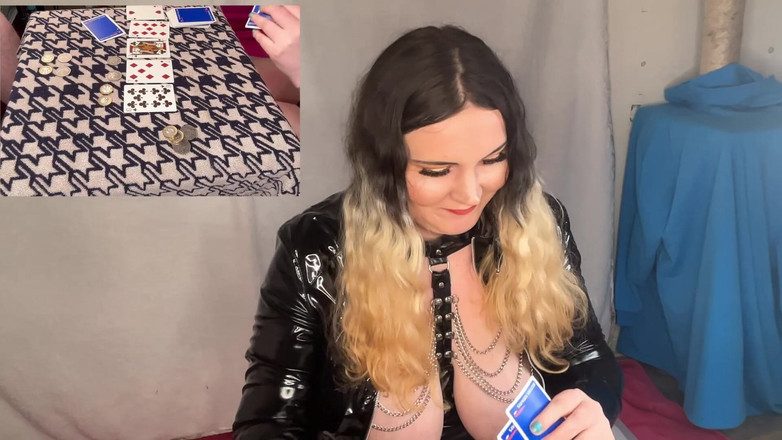 MissFFW: 娼婦がファック・バッドとデアポーカーのゲームをする