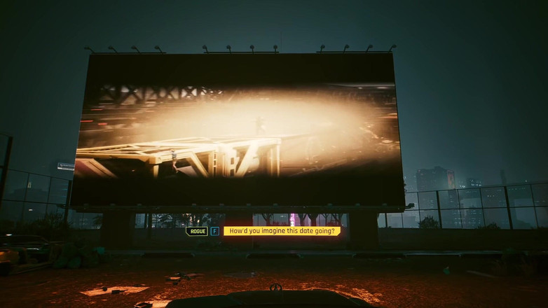 LewdArcade: Cyberpunk 2077 Rogue Sexuální scéna - Puchýřová milostná sexuální scéna [18+] porno hra