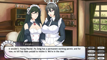 Dirty GamesXxX: Maid Mansion: o mestre e suas empregadas domésticas sexy ep.4