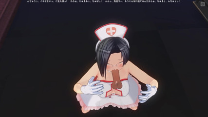 H3DC: 3D-hentai-pOV-krankenschwester lutschte den schwanz ihrer patientin